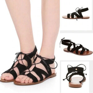 Kate Spade Suno Gladiator Sandals in Black